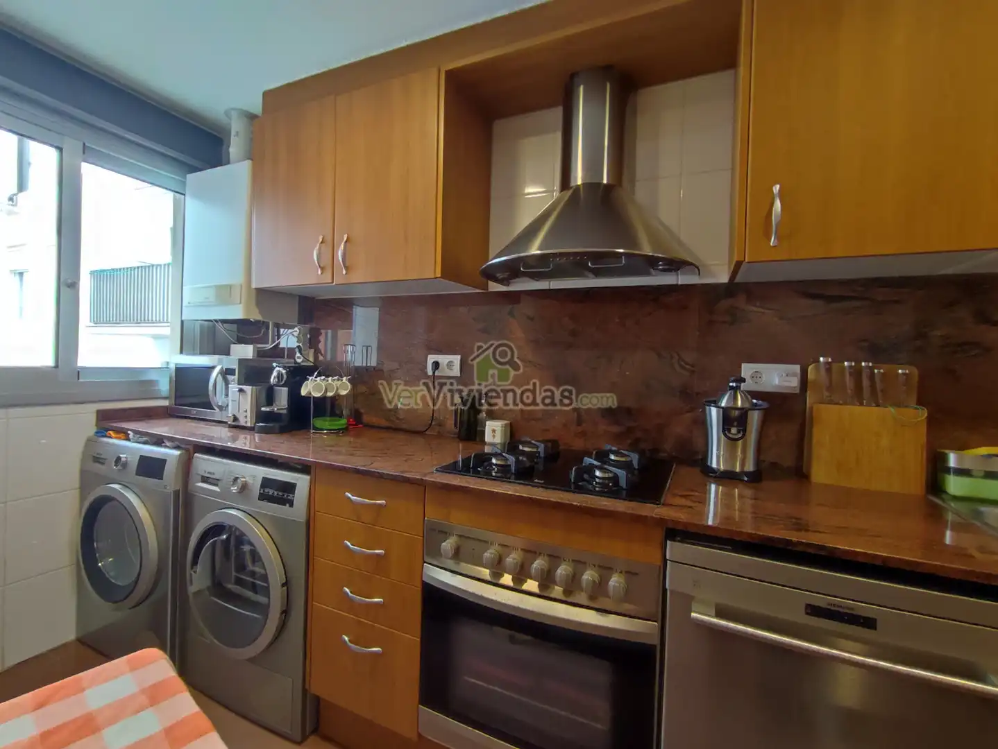 Cocina de Piso en venta en Barcelona con Aire acondicionado, Calefacción y Parquet