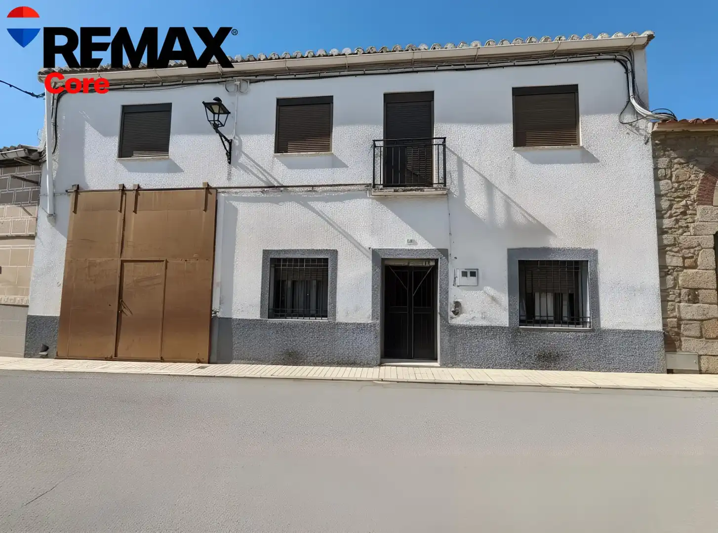Exterior view of Houses for sale in Valdefuentes  with Terrace and Furnished