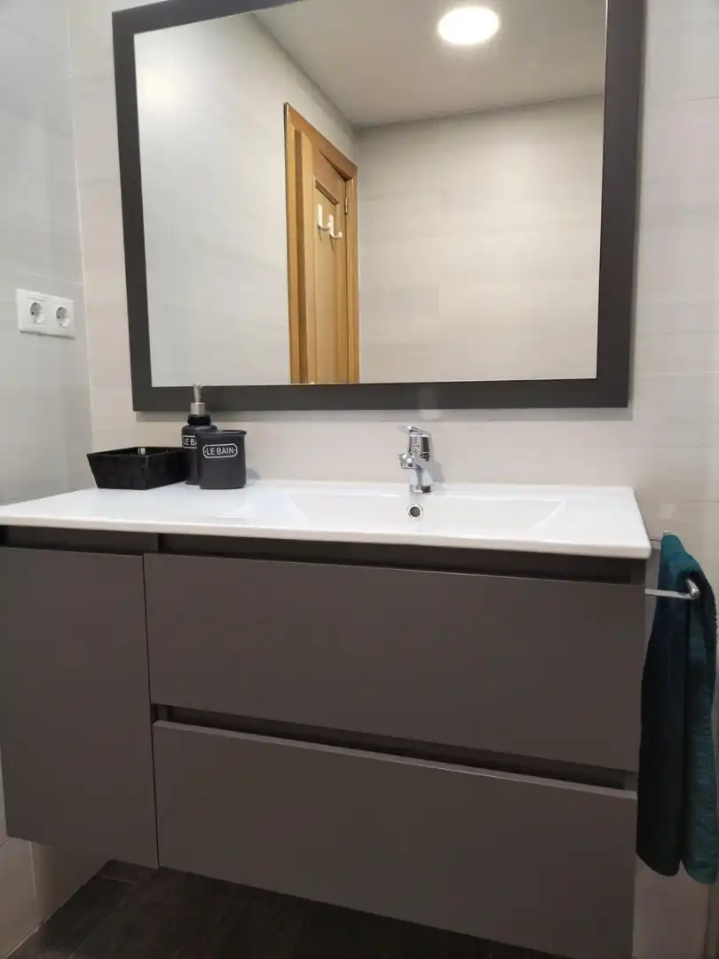 Bathroom of Flat for rent in Arganda del Rey  with Air Conditioner, Heating and Private garden