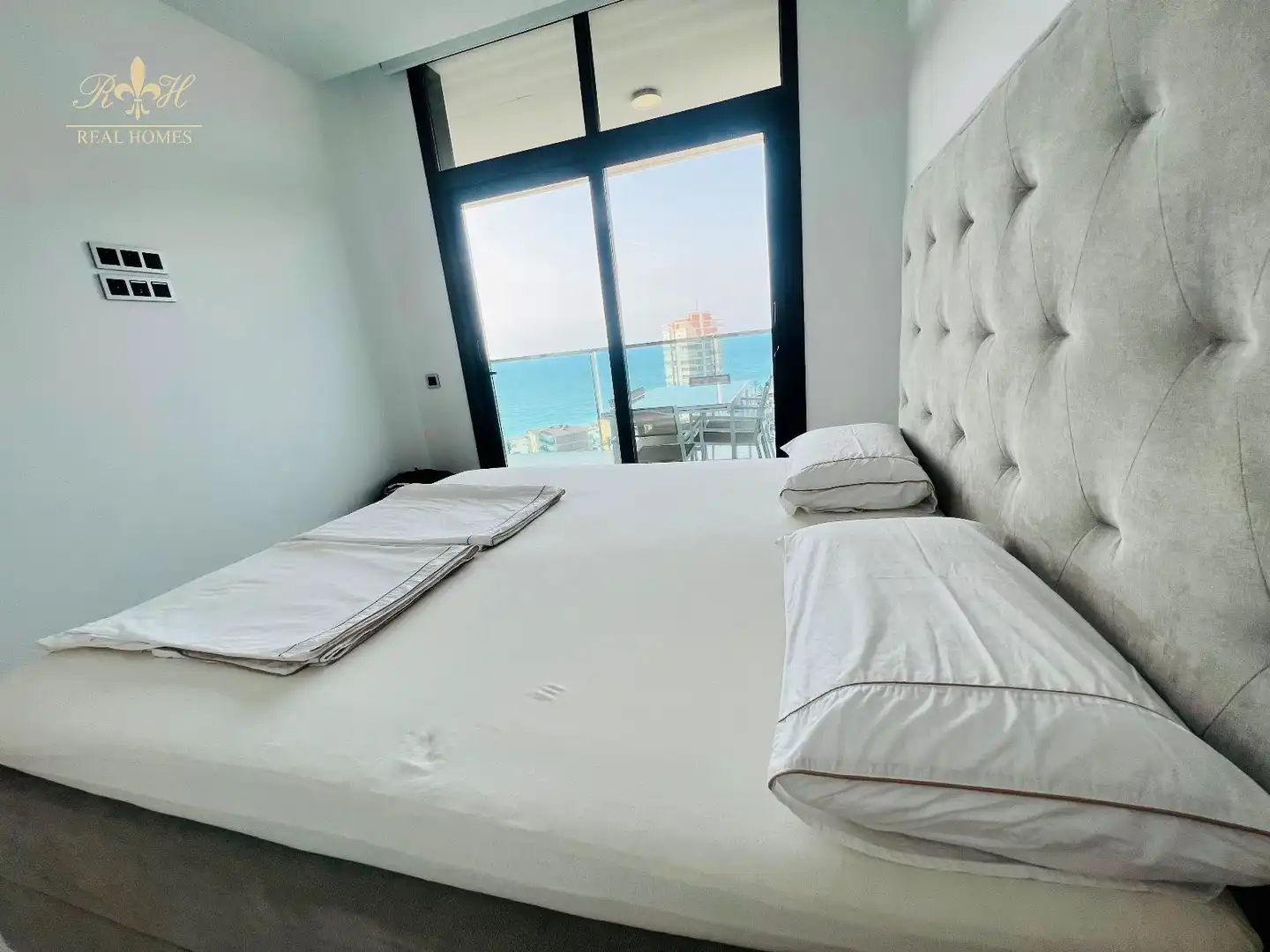 Schlafzimmer von Wohnung zur Miete in Benidorm mit Heizung, Terrasse und Schwimmbad