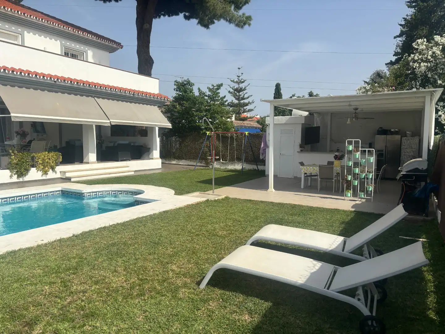 Garten von Haus oder Chalet zum Verkauf in Marbella mit Klimaanlage, Heizung und Privatgarten