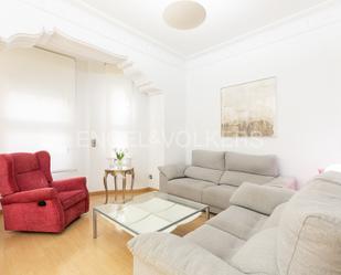 Living room of Apartment to rent in  Valencia Capital  with Air Conditioner, Heating and Parquet flooring