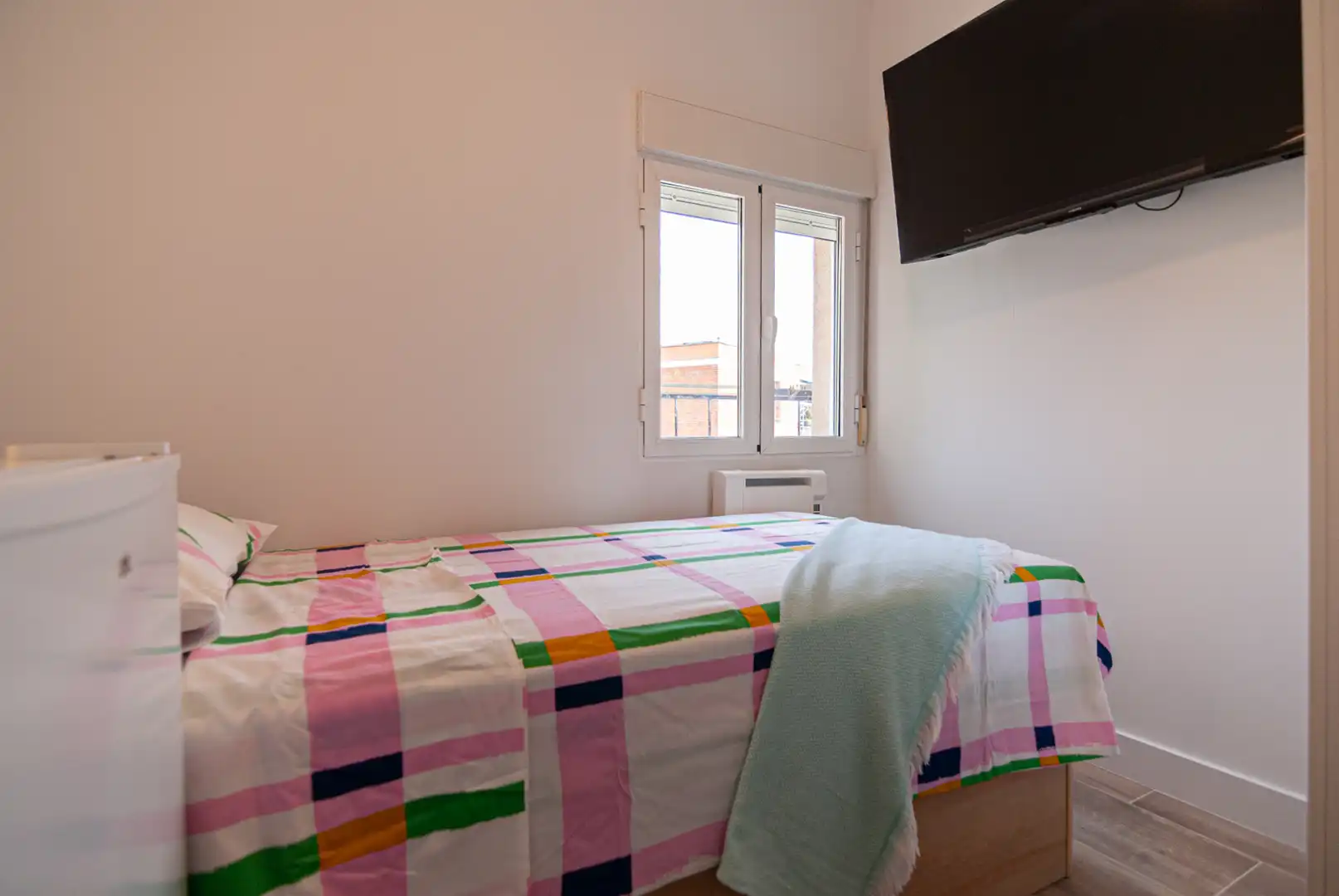 Schlafzimmer von Wohnung zur untervermieten in Madrid mit Heizung, Möbliert und Waschmaschine
