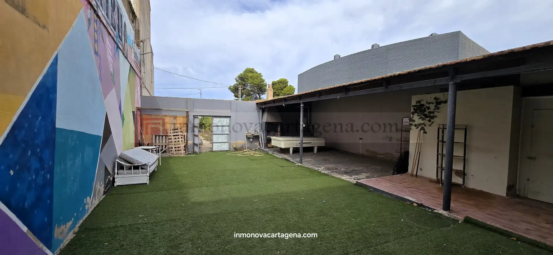 Terraza de Nave industrial en venta en Cartagena