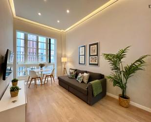 Living room of Apartment to rent in Málaga Capital  with Air Conditioner, Furnished and Oven