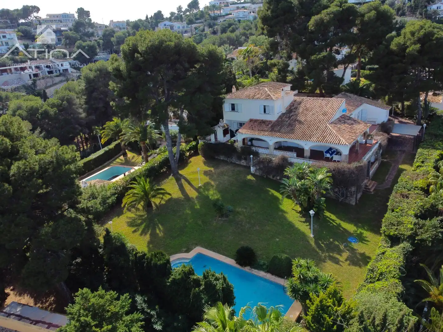 Jardín de Casa o chalet en venta en Jávea / Xàbia con Jardín privado, Terraza y Piscina