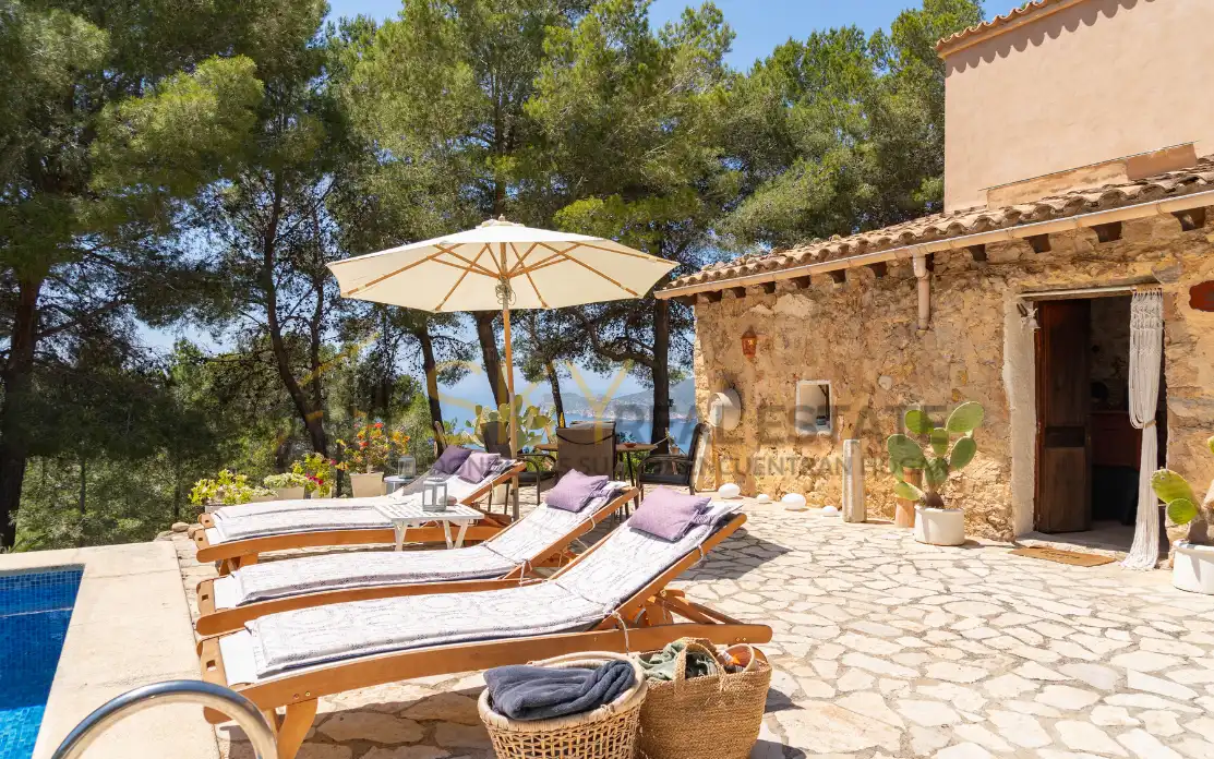 Terrace of Houses for sale in Andratx  with Private garden, Terrace and Storage room