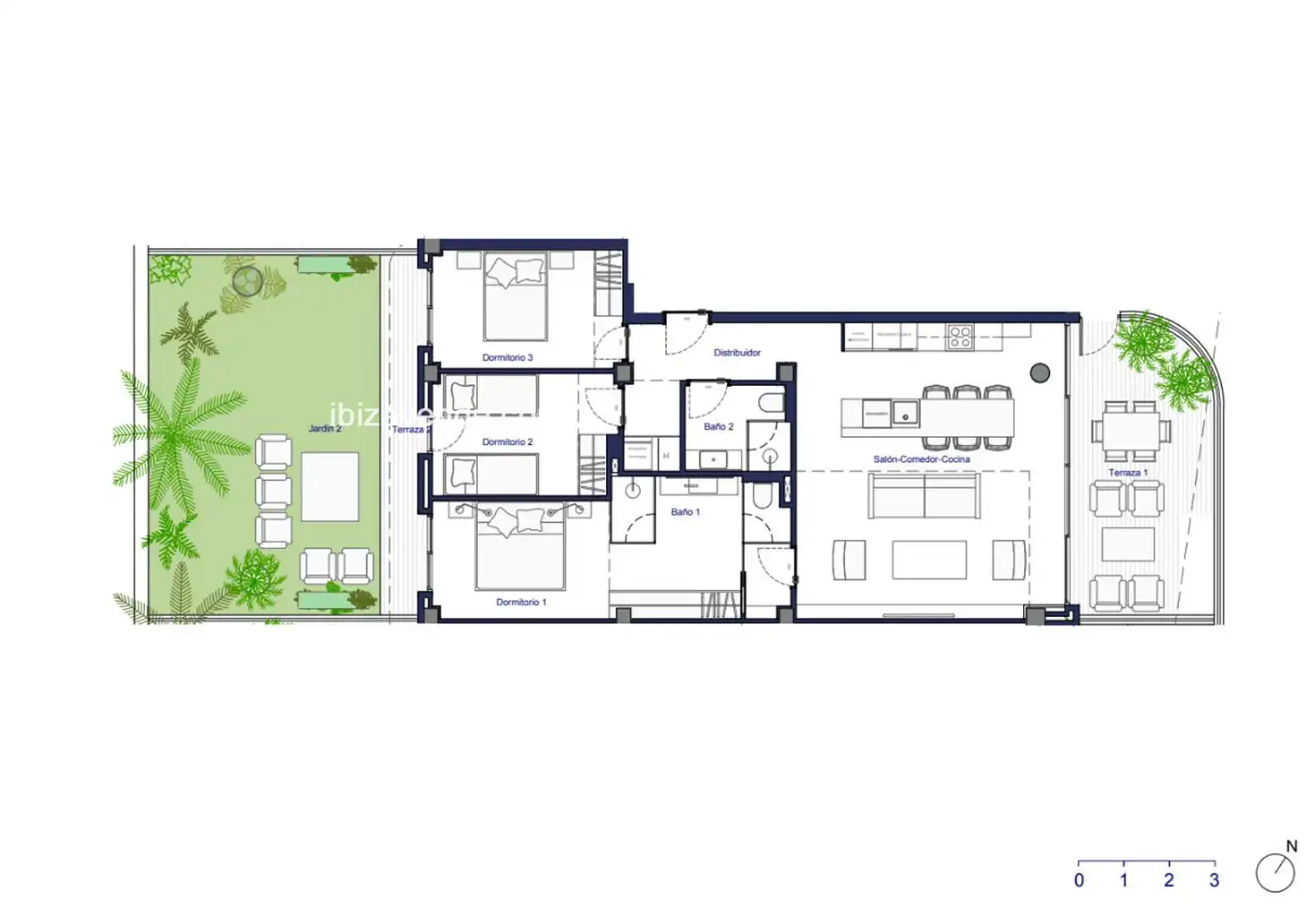 Wohnung mit Pool zum Verkauf in Joaquin Gadea, imagen 25