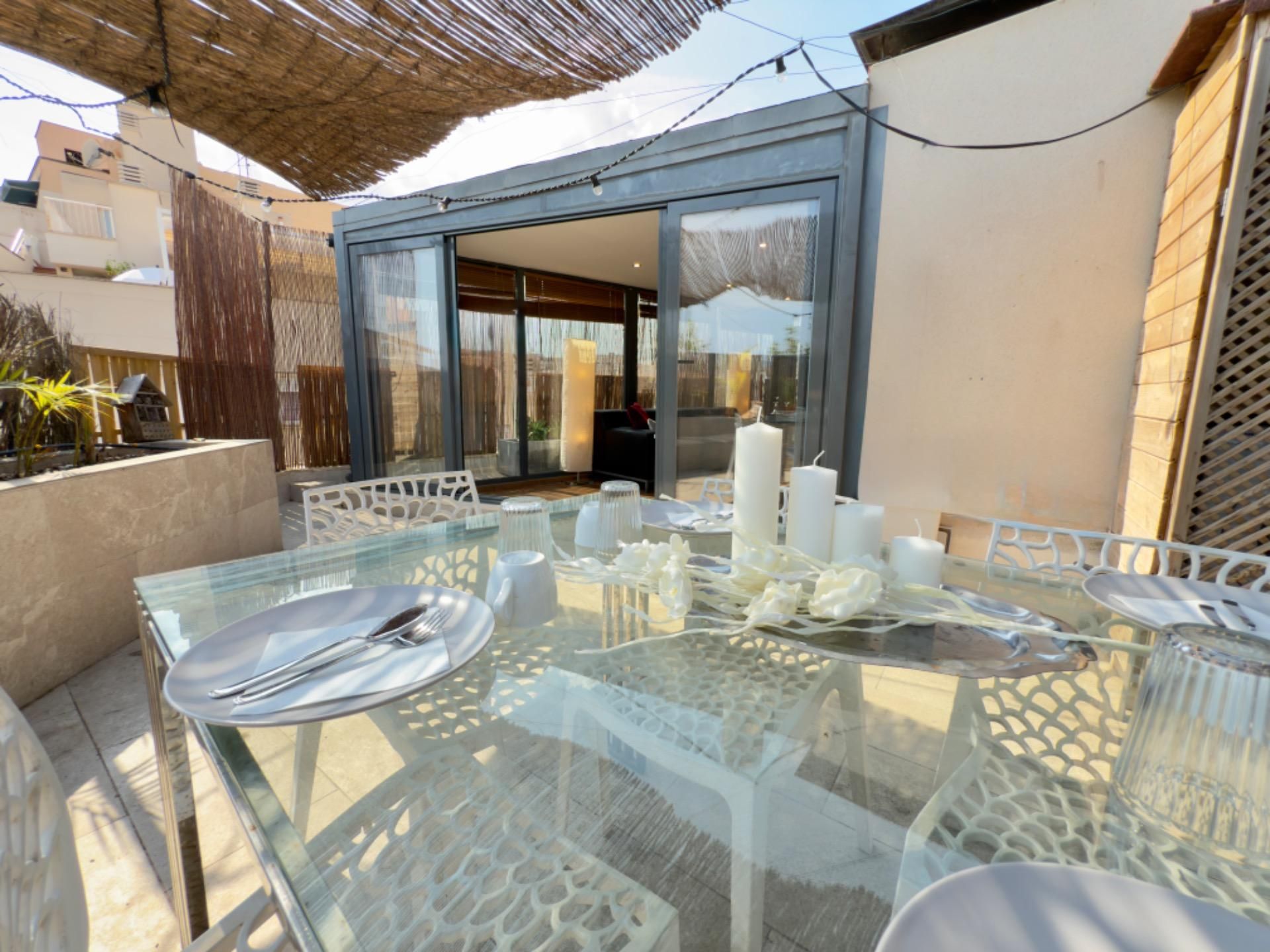 Terraza de Ático en venta en  Palma de Mallorca con Parquet