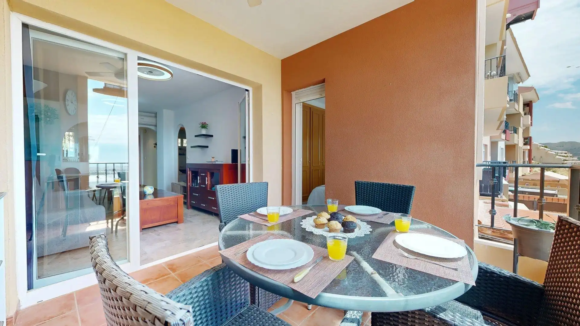 Terraza de Apartamento de alquiler en Mutxamel