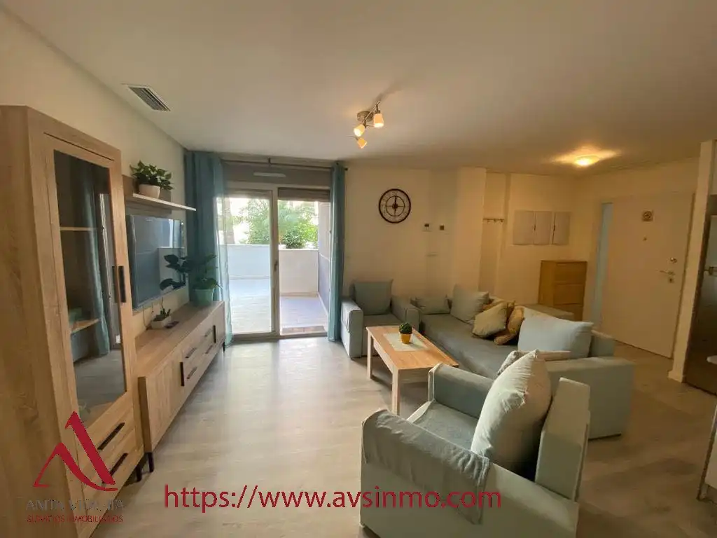 Living room of Apartments for rent in Orihuela  with Air Conditioner, Heating and Terrace