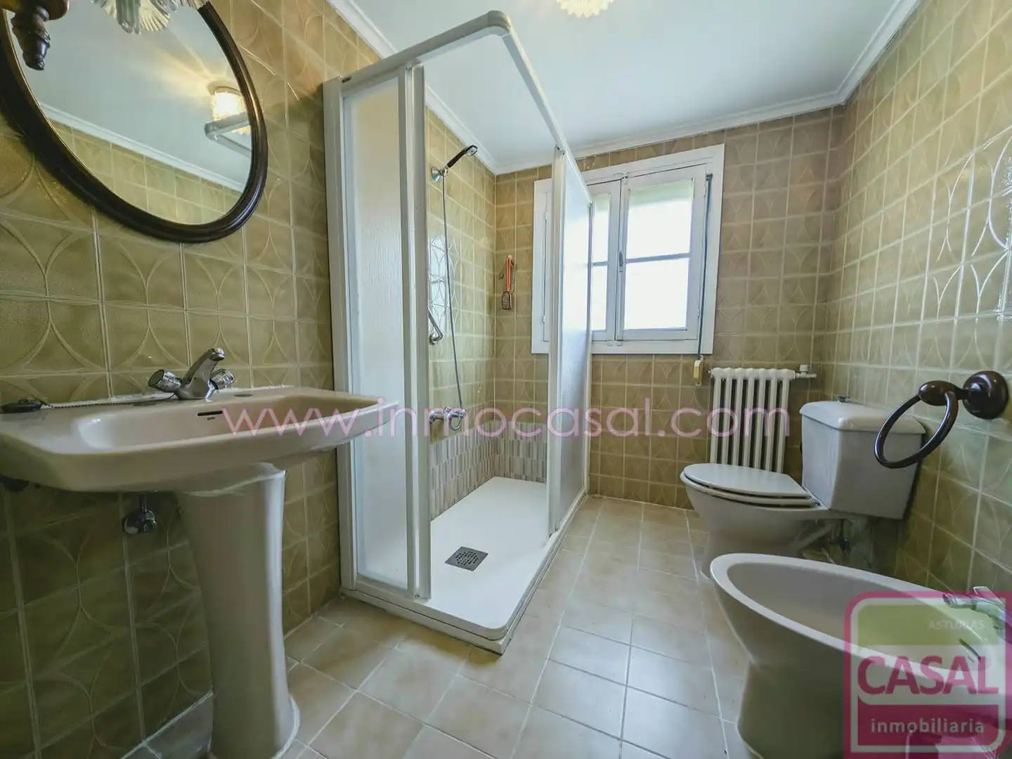 Baño de Casa o chalet en venta en Aller con Calefacción, Terraza y Trastero