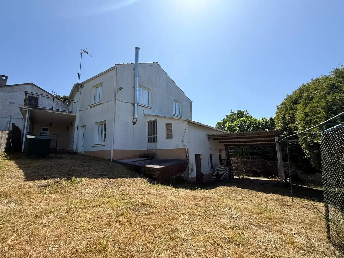 Vista exterior de Casa adosada en venta en Narón con Jardín privado, Terraza y Trastero