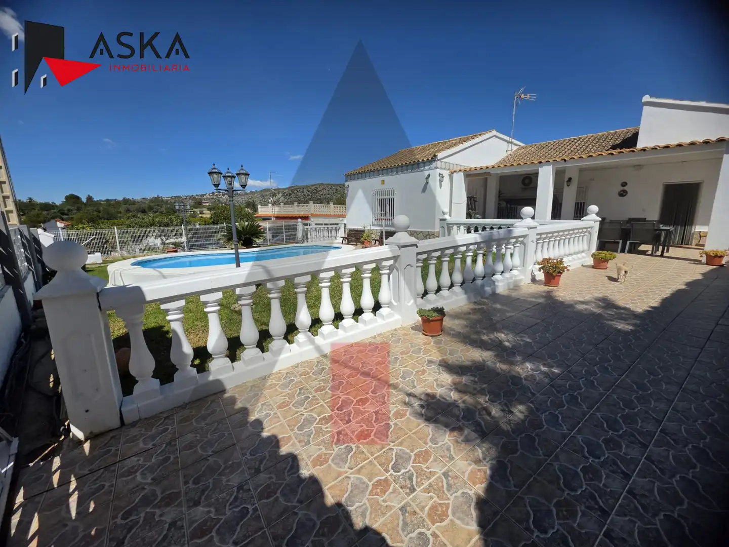Exterior view of Houses for sale in Torrent  with Air Conditioner, Terrace and Swimming Pool