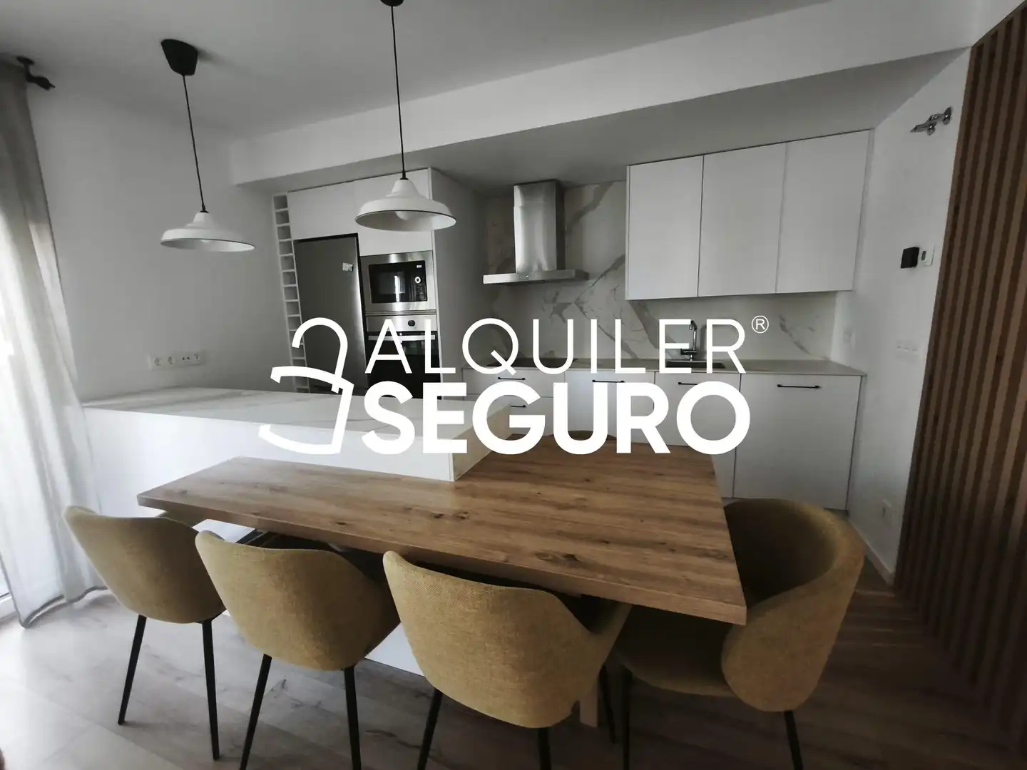 Kitchen of Flat for rent in Zaragoza  with Air Conditioner, Heating and Terrace