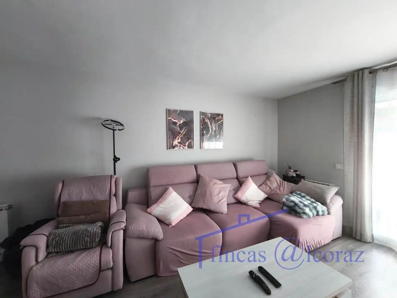 Living room of Flat for sale in  Huesca Capital  with Air Conditioner, Heating and Terrace
