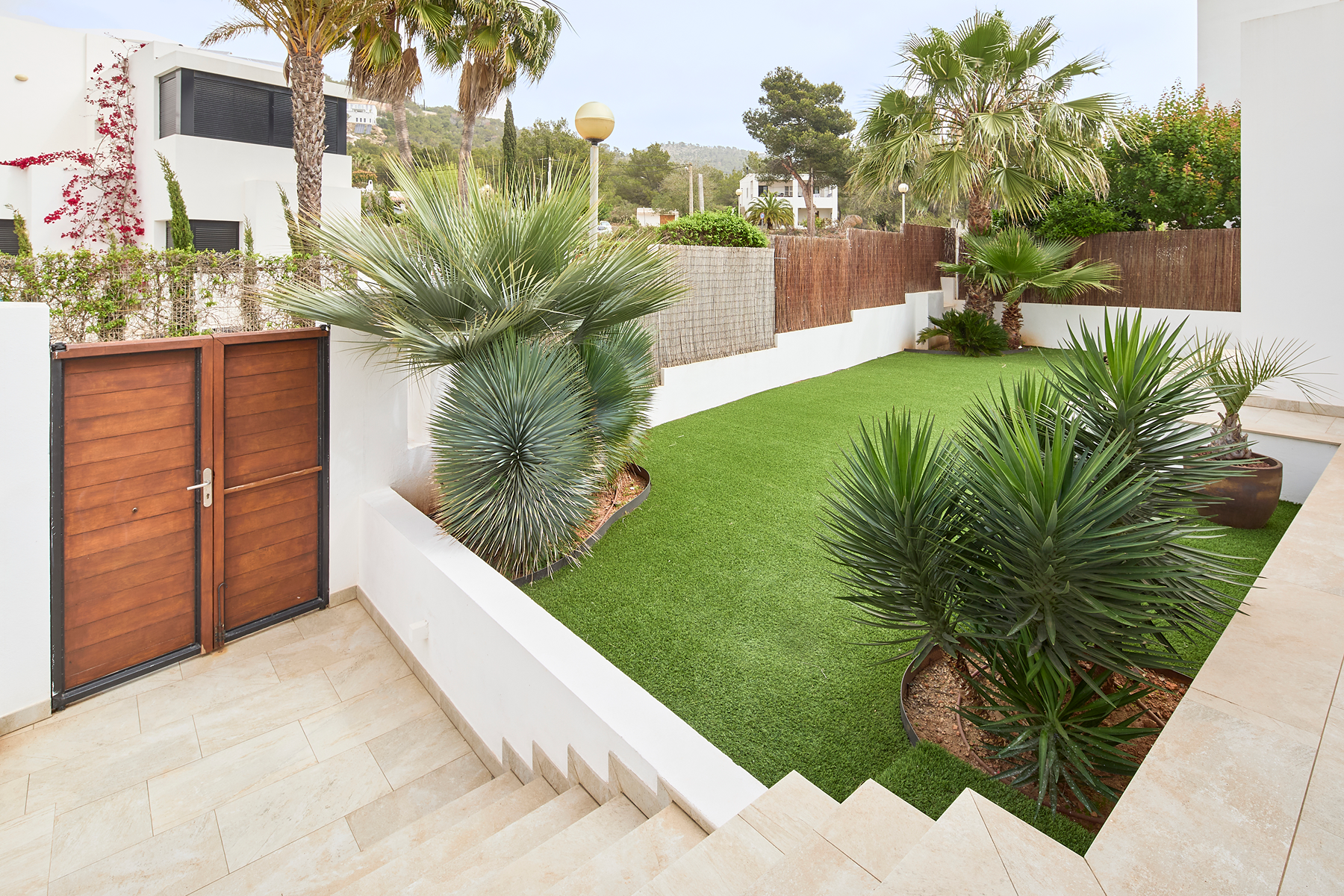 Jardí de Casa o xalet en venda en Santa Eulària des Riu amb Jardí privat, Terrassa i Piscina