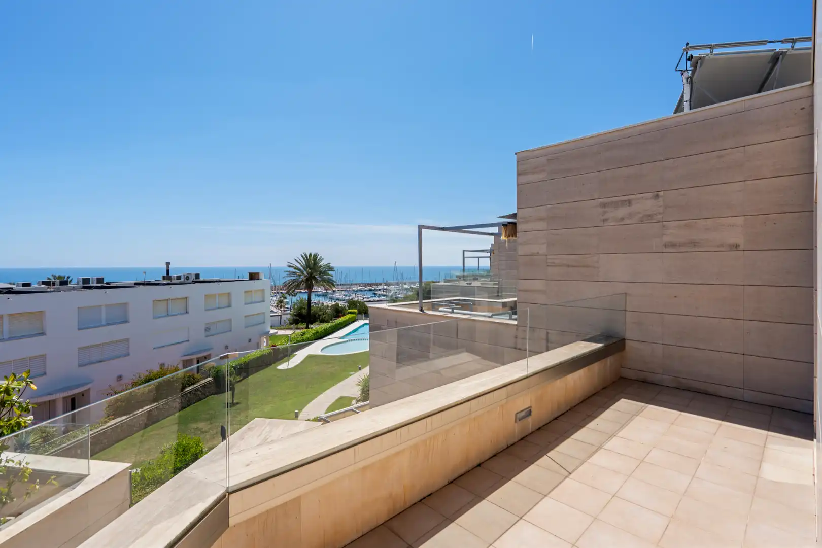 Terraza de Casa adosada en venta en Torredembarra con Aire acondicionado, Calefacción y Parquet