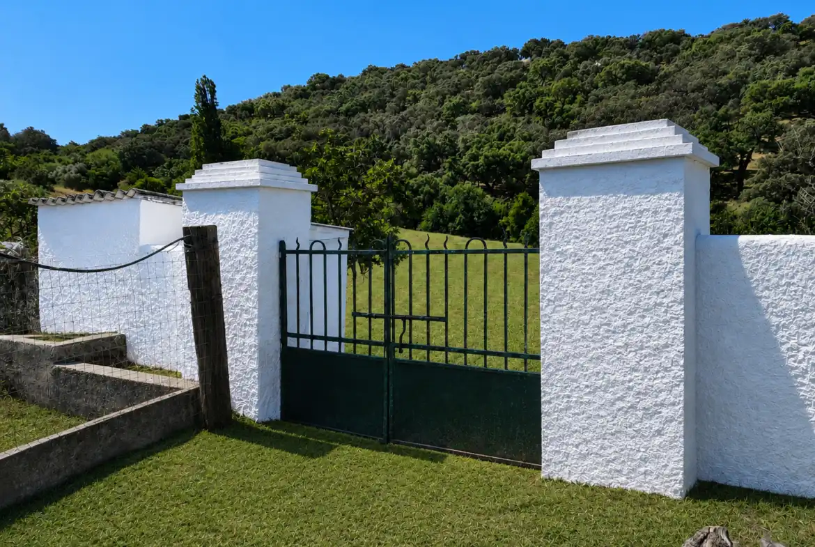 Garden of Country homes for sale in Cazalla de la Sierra  with Swimming Pool
