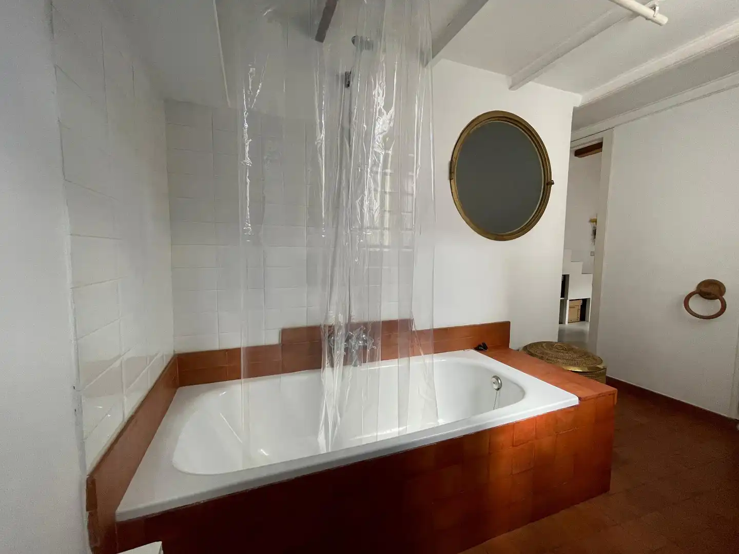 Baño de Ático de alquiler en Madrid con Aire acondicionado, Calefacción y Terraza