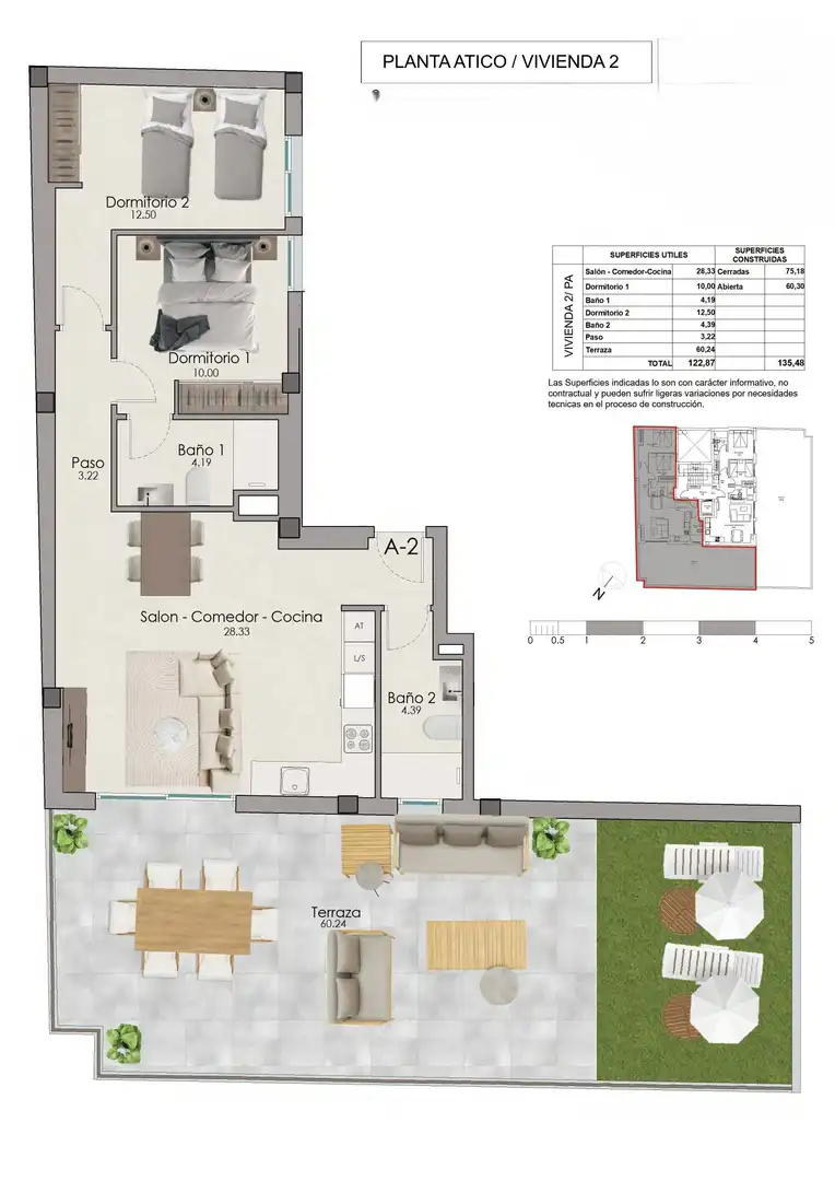 Penthouse mit Pool zum Verkauf in Santa Pola ciudad, imagen 8