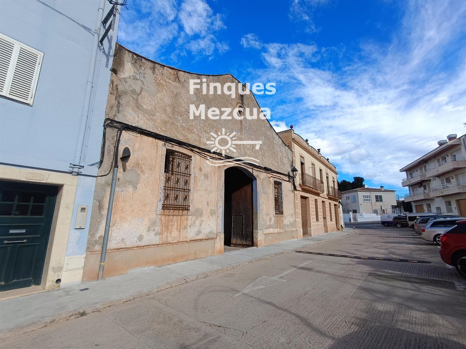 Vista exterior de Nau industrial en venda en Masllorenç