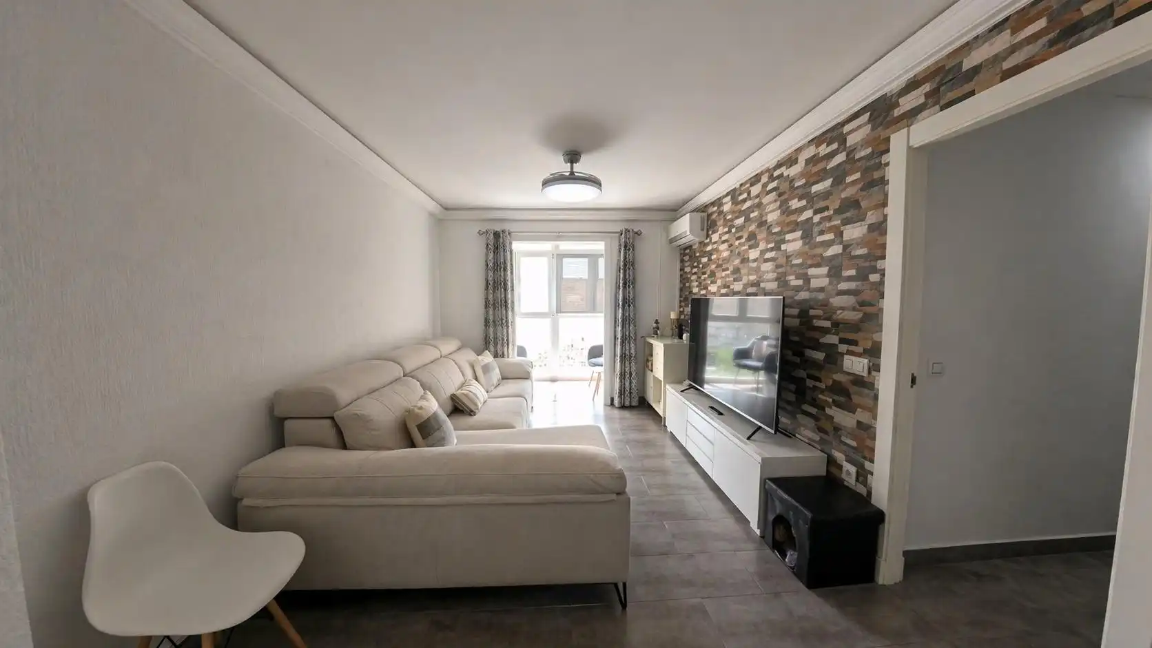 Sala de estar de Piso en venta en San Fernando con Aire acondicionado