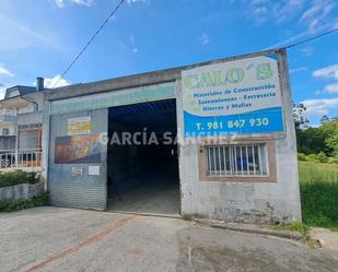 Vista exterior de Nau industrial en venda en Boiro