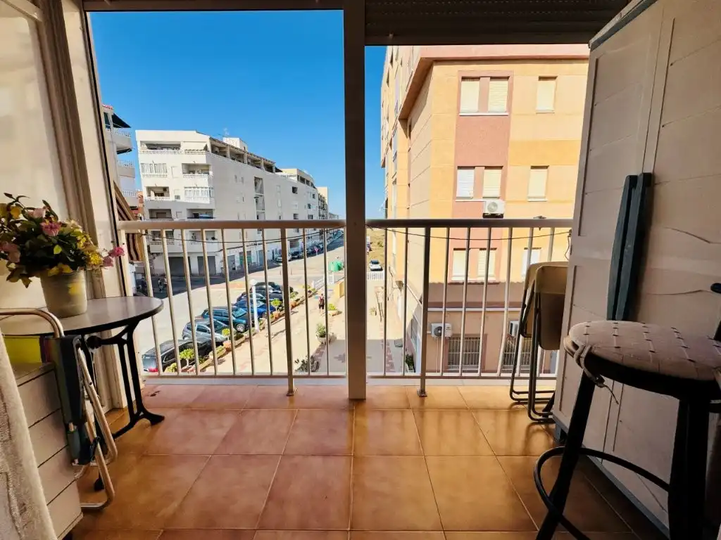 Balcony of Flat for sale in Torrevieja  with Furnished and Community pool