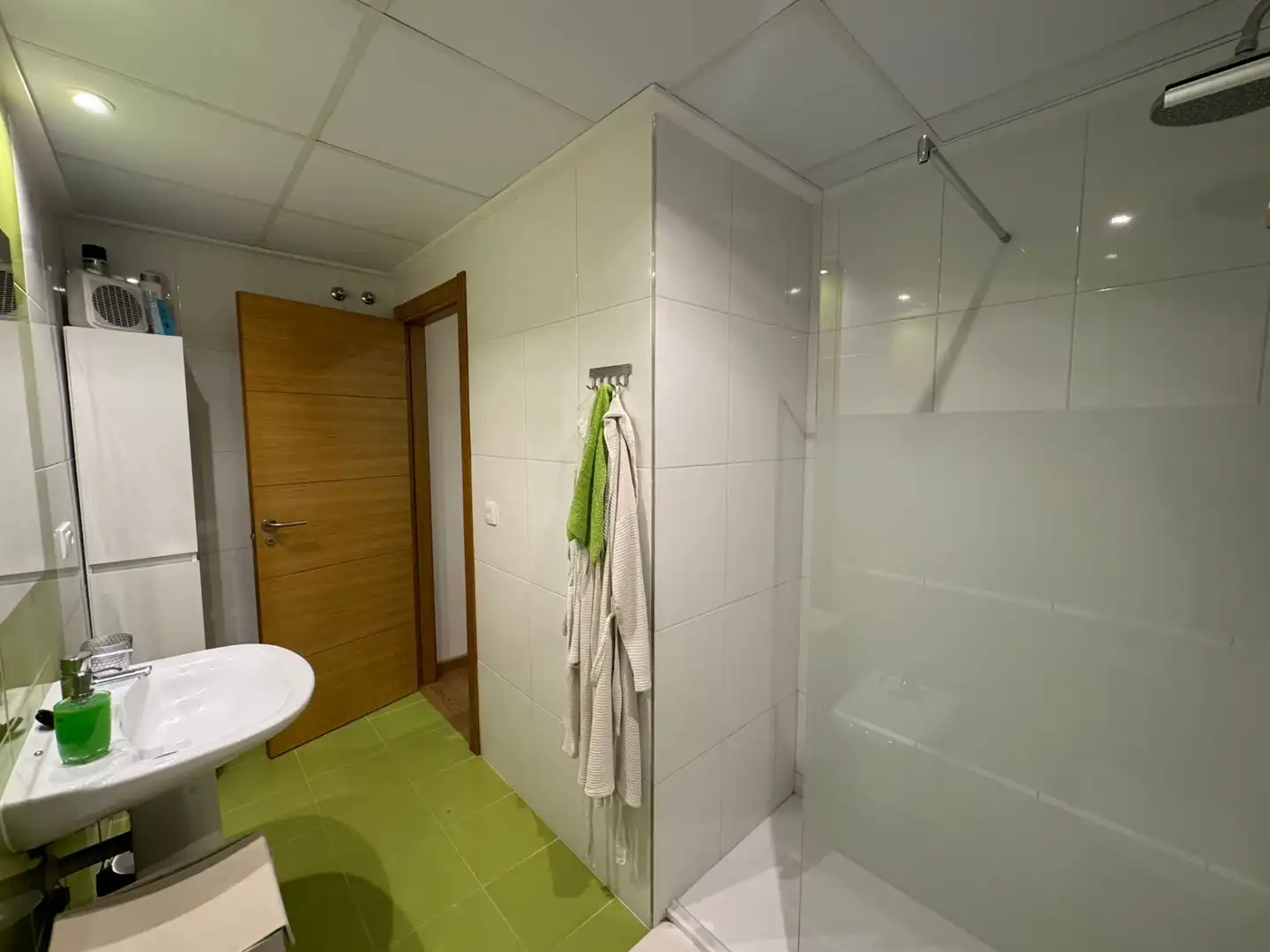 Baño de Casa adosada en venta en San Jorge / Sant Jordi con Aire acondicionado, Parquet y Terraza