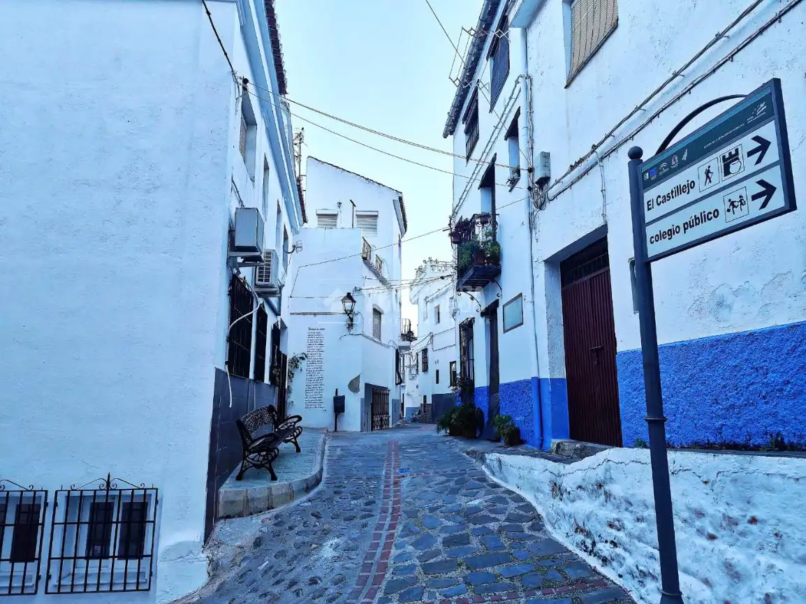 Vista exterior de Casa adosada en venda en Los Guájares amb Terrassa