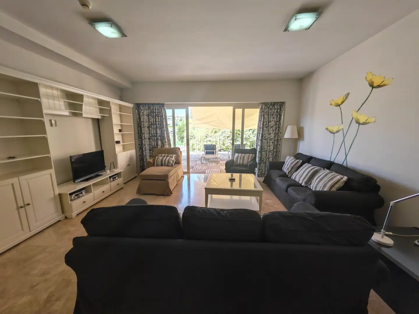 Living room of Flat for rent in Alhaurín de la Torre  with Air Conditioner, Heating and Private garden
