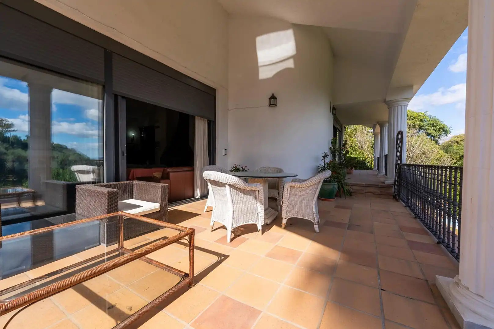 Terrassa de Casa o xalet en venda en Mairena del Aljarafe amb Aire condicionat, Calefacció i Jardí privat