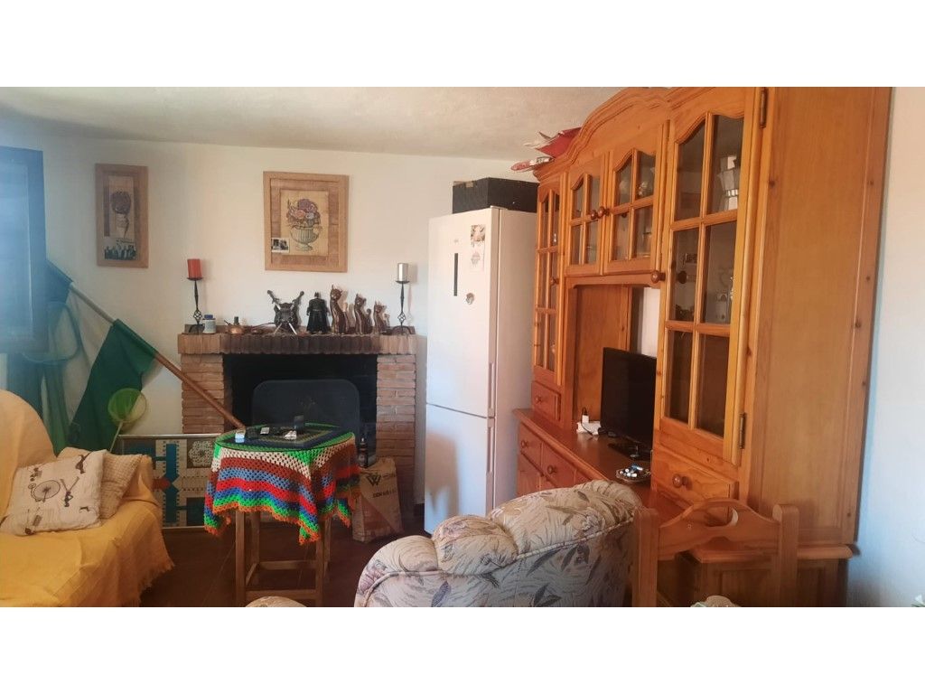Sala d'estar de Finca rústica en venda en Casabermeja