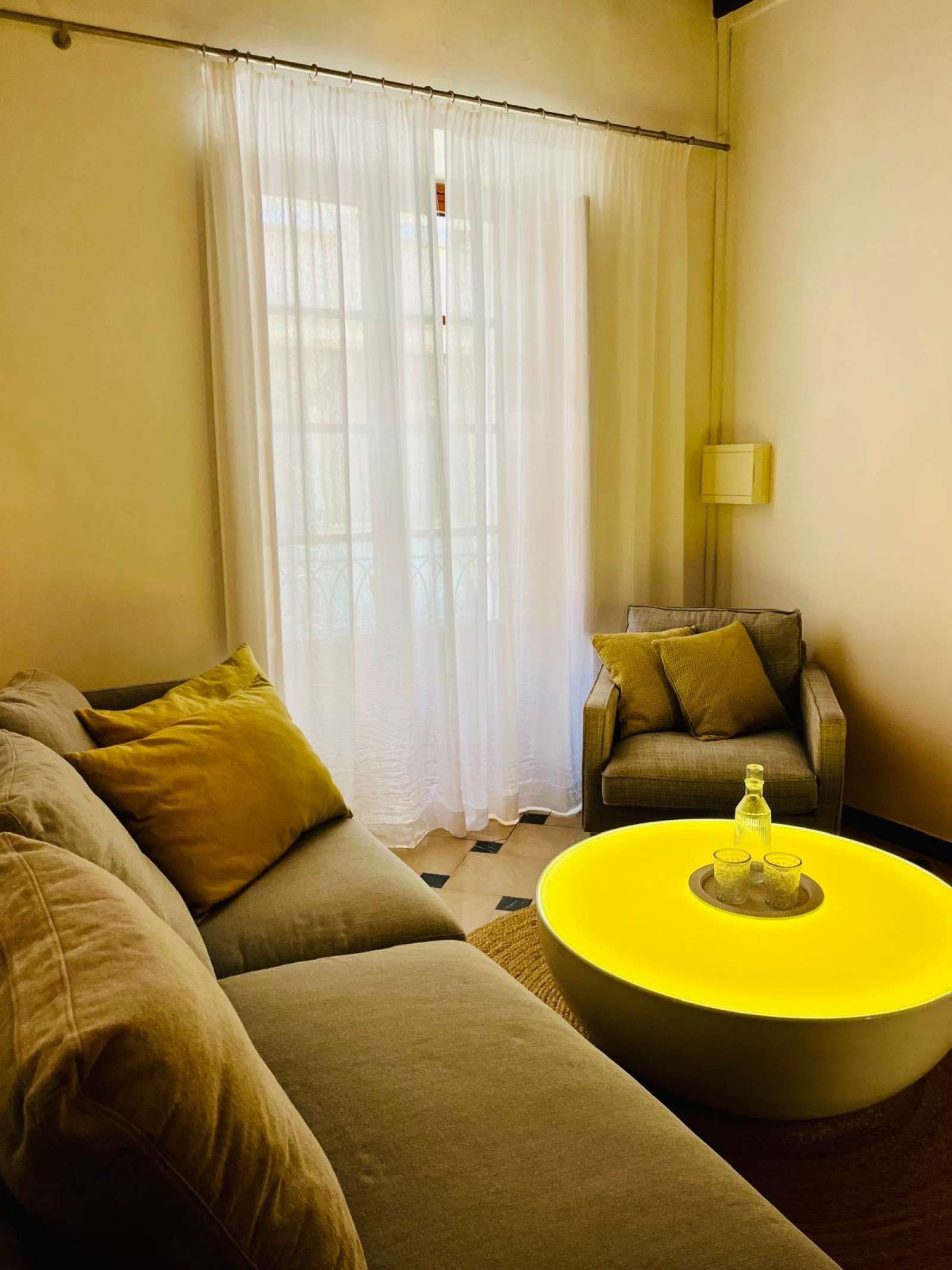 Living room of Flat to share in Manacor  with Terrace