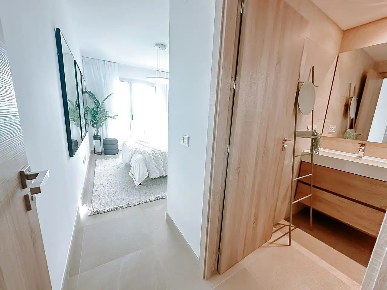 Dormitori de Apartament en venda en Estepona amb Aire condicionat, Calefacció i Terrassa