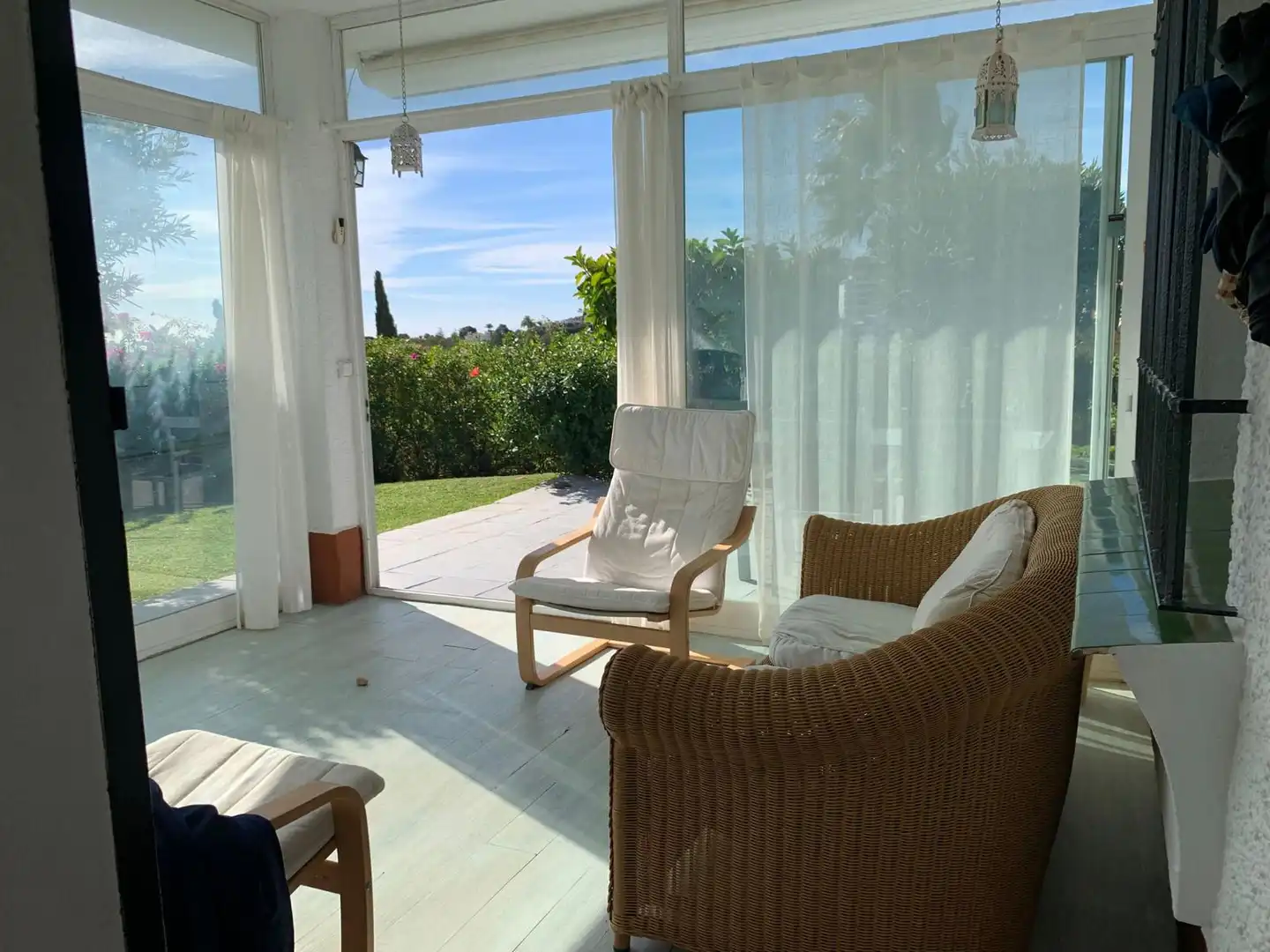 Terraza de Casa o chalet en venta en Mijas con Aire acondicionado, Jardín privado y Trastero