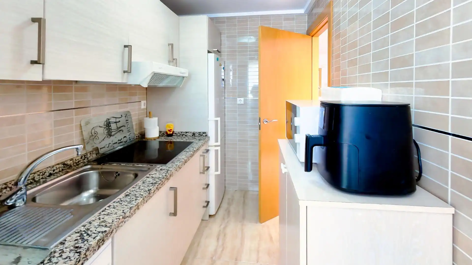 Cocina de Piso en venta en Benidorm con Aire acondicionado, Jardín privado y Terraza