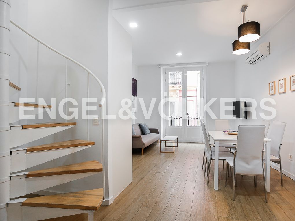 Bedroom of Apartment to rent in  Valencia Capital  with Air Conditioner, Heating and Furnished