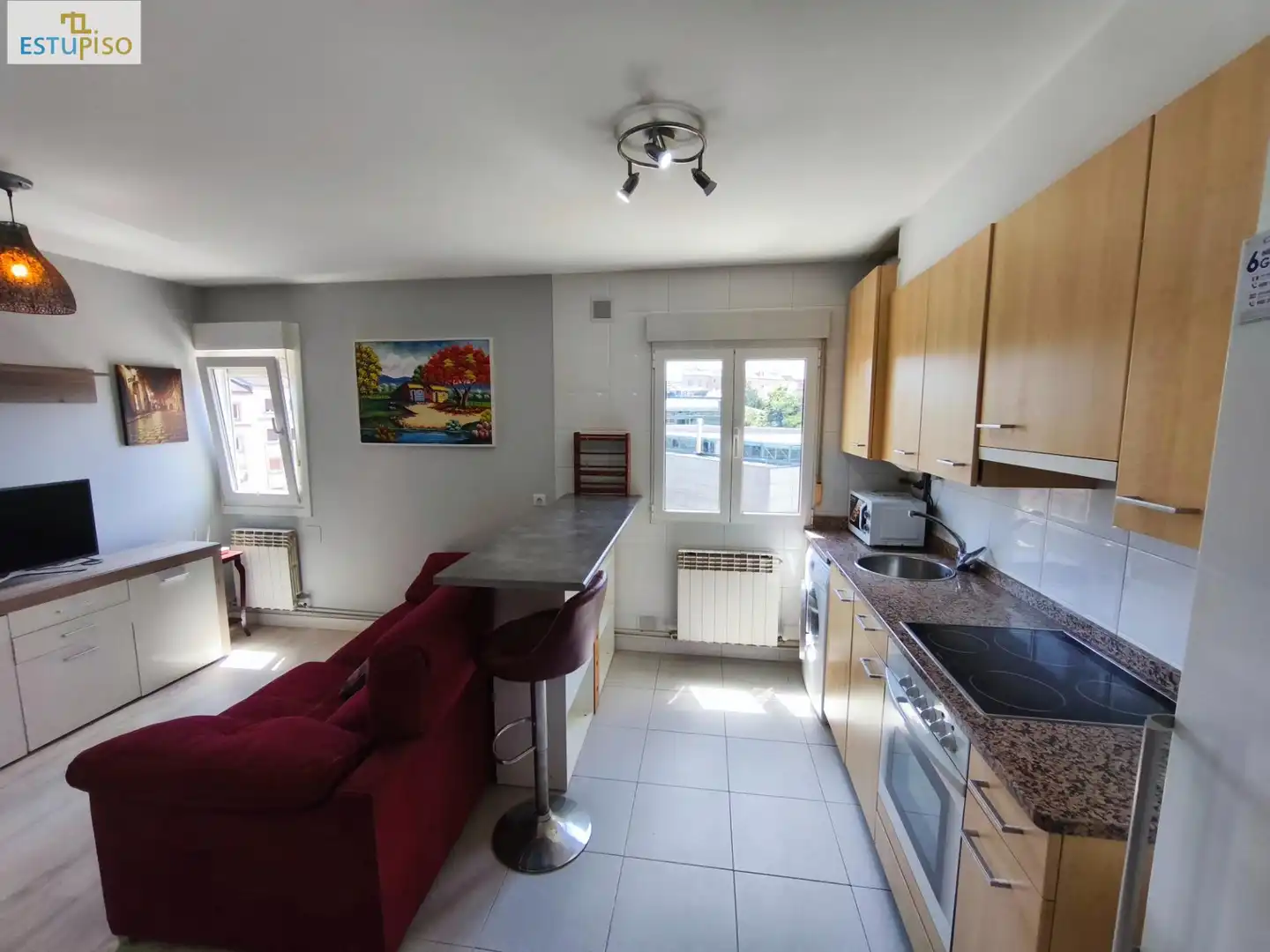 Kitchen of Flat for sale in Vitoria - Gasteiz  with Heating, Storage room and Furnished