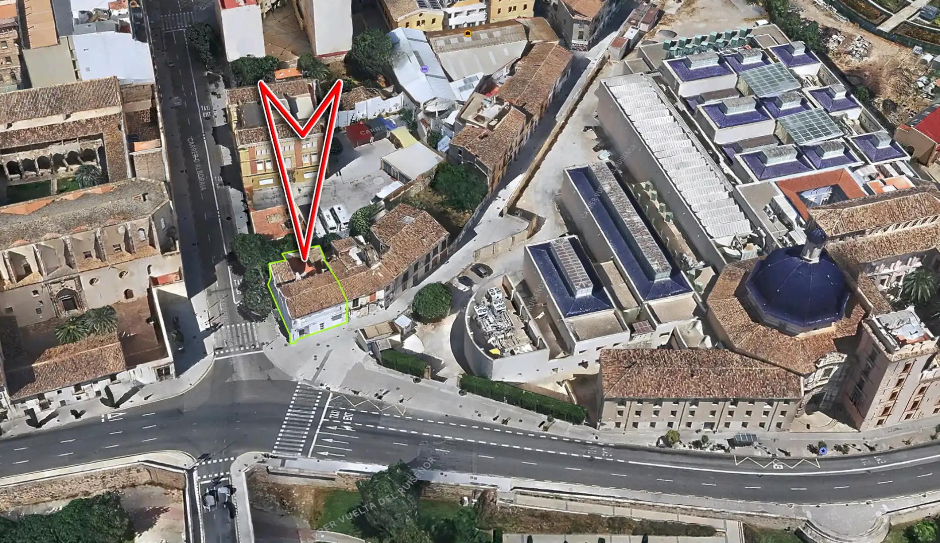 Vista exterior de Edificio en venta en Valencia