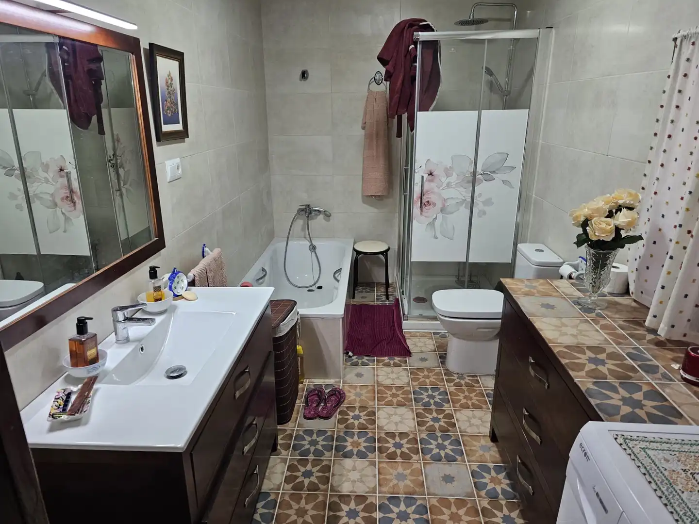 Bany de Casa o xalet en venda en Benamocarra amb Terrassa i Moblat