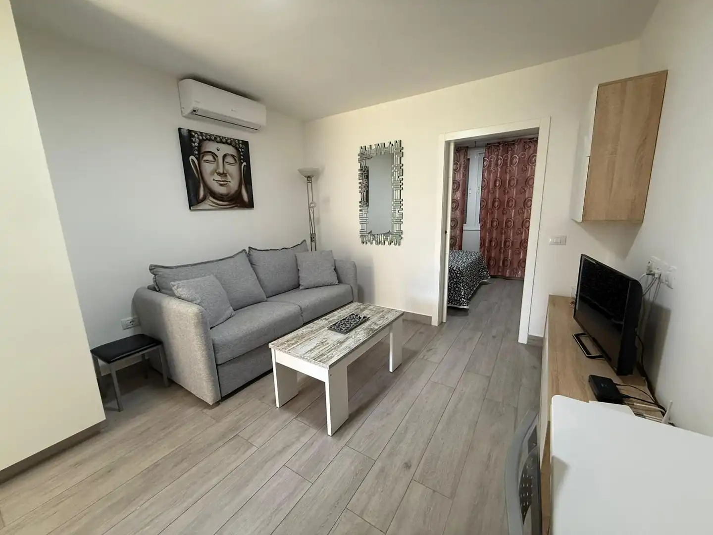 Sala de estar de Apartamento en venta en Arona con Aire acondicionado, Amueblado y Horno