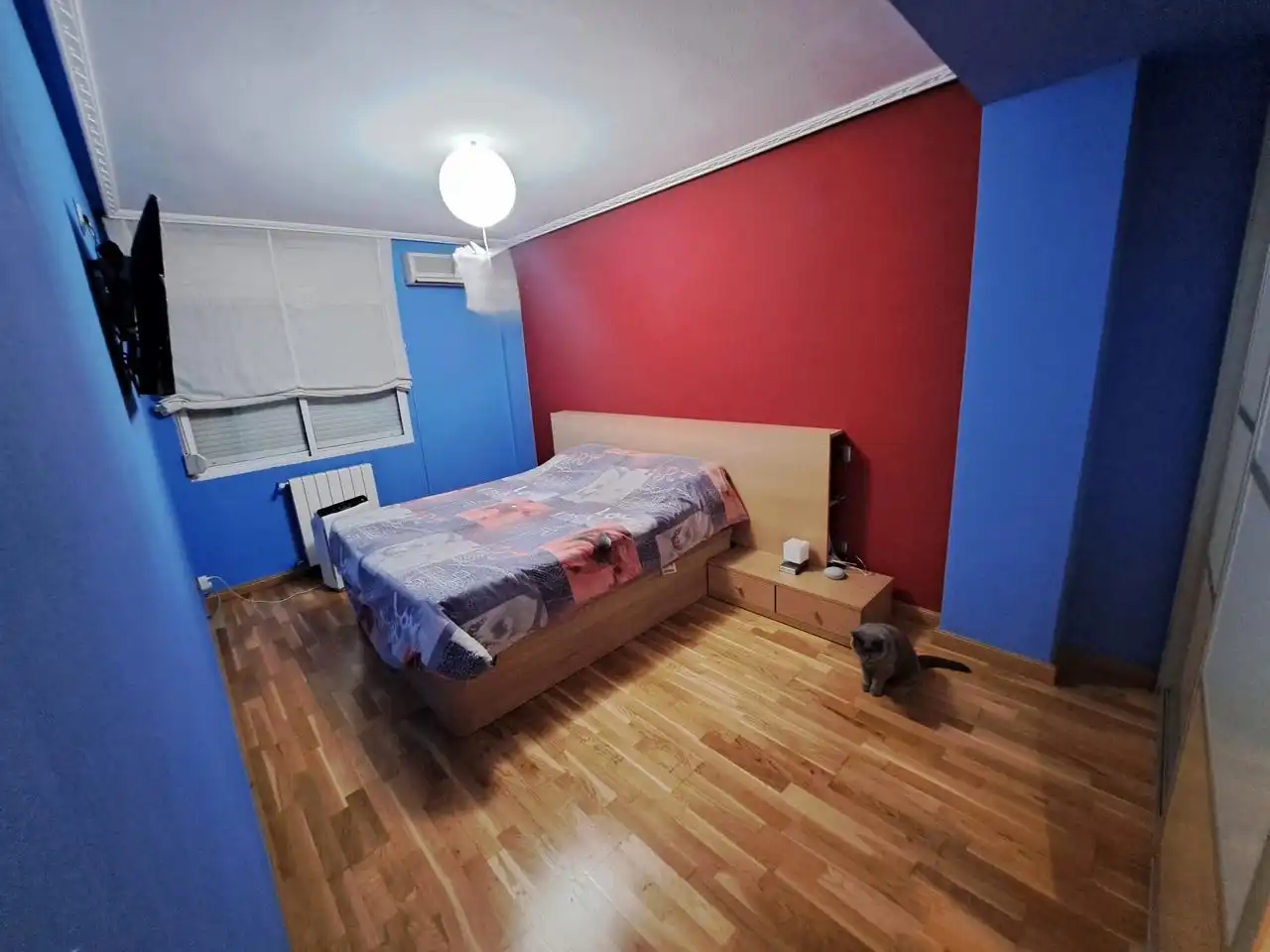 Bedroom of Flat for sale in Zaragoza  with Air Conditioner, Heating and Parquet flooring