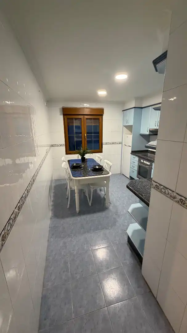 Küche von Haus oder Chalet zur Miete in Gijón  mit Heizung, Privatgarten und Möbliert
