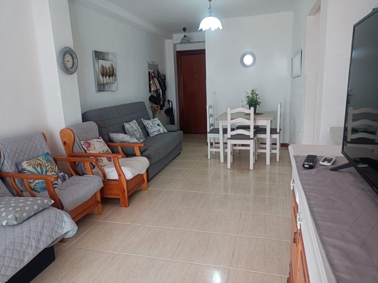 Sala d'estar de Pis en venda en Vélez-Málaga amb Moblat