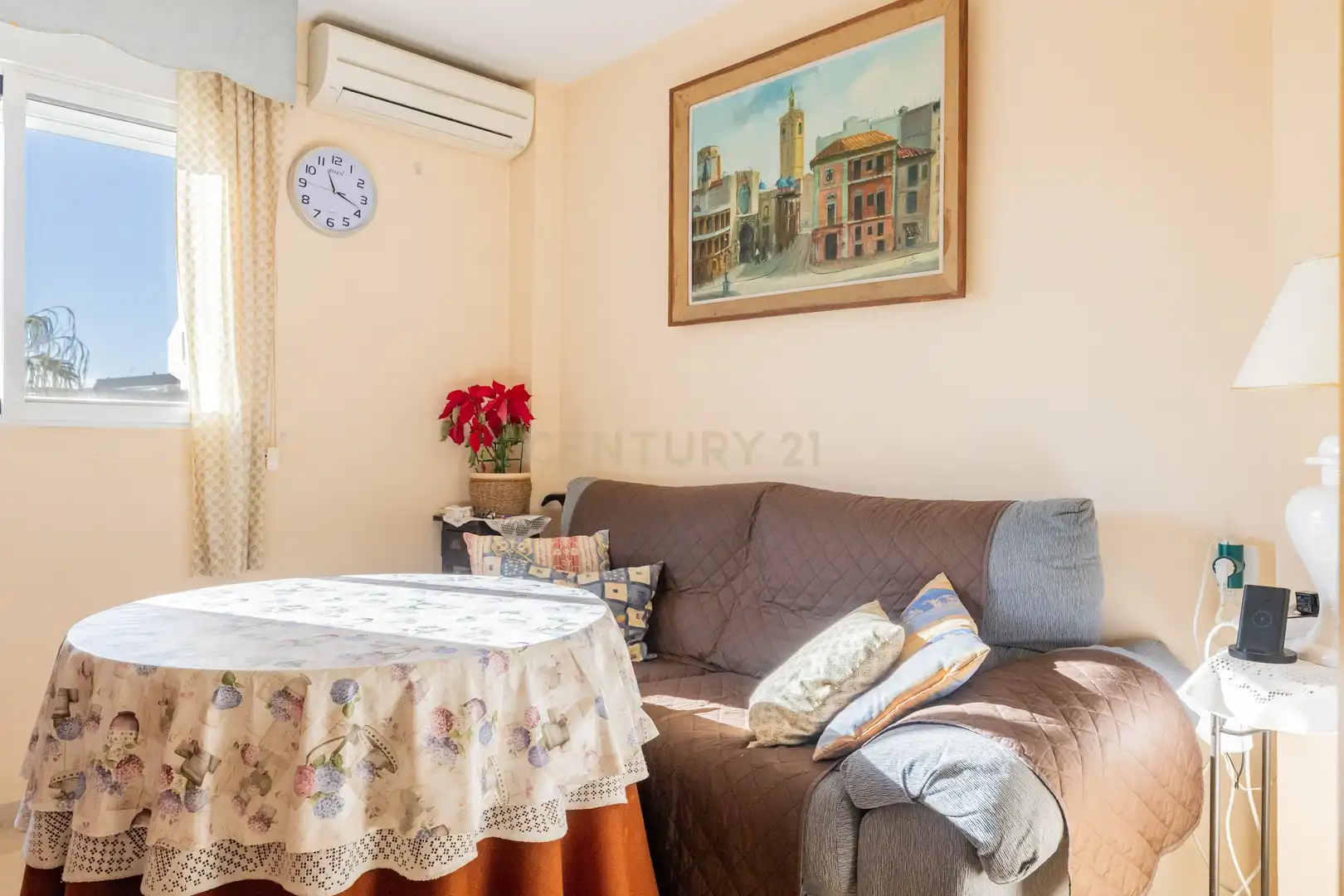 Sala de estar de Piso en venta en Valencia con Aire acondicionado, Trastero y Horno