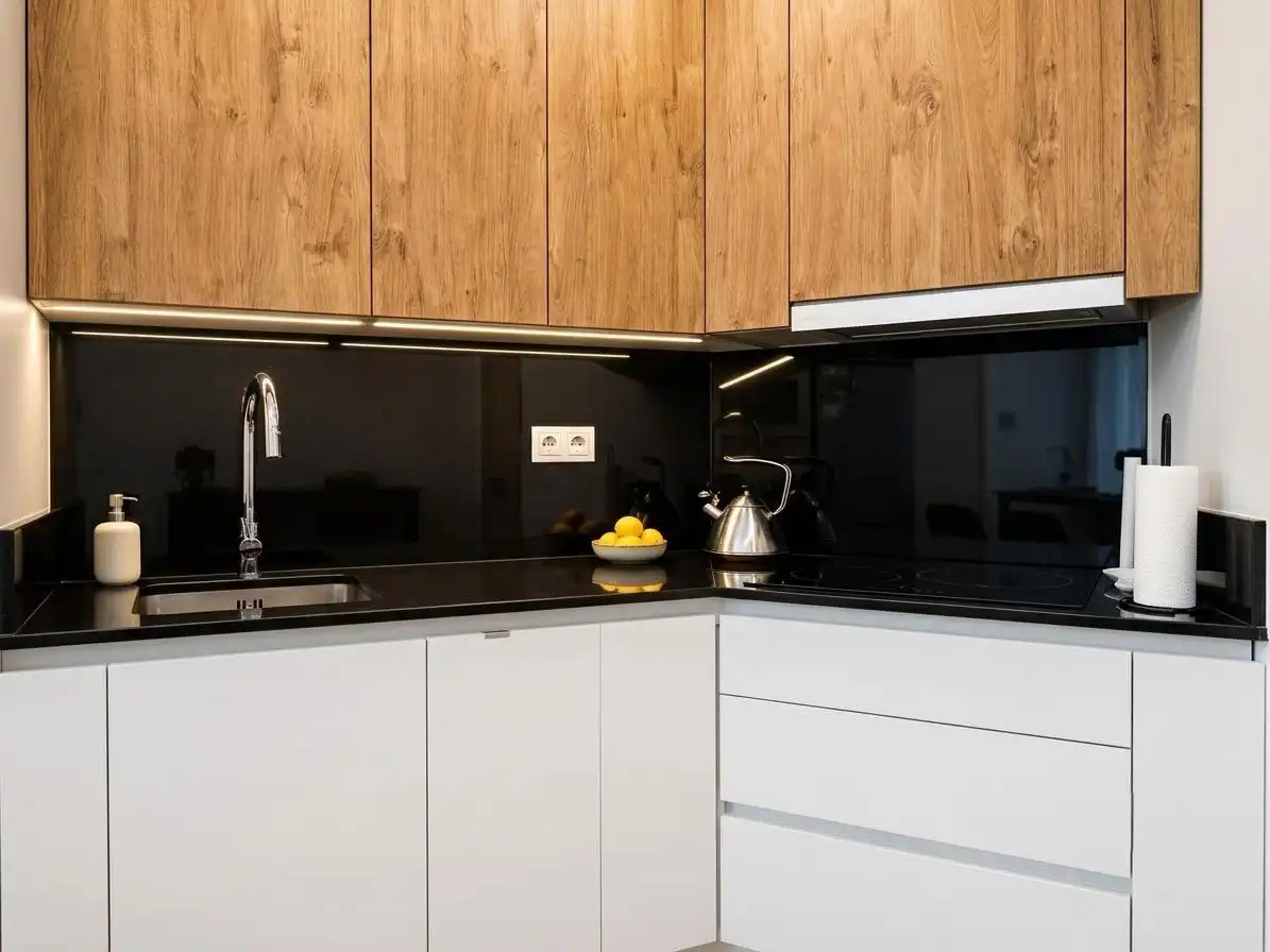 Kitchen of Flat for rent in Granada  with Air Conditioner, Heating and Private garden
