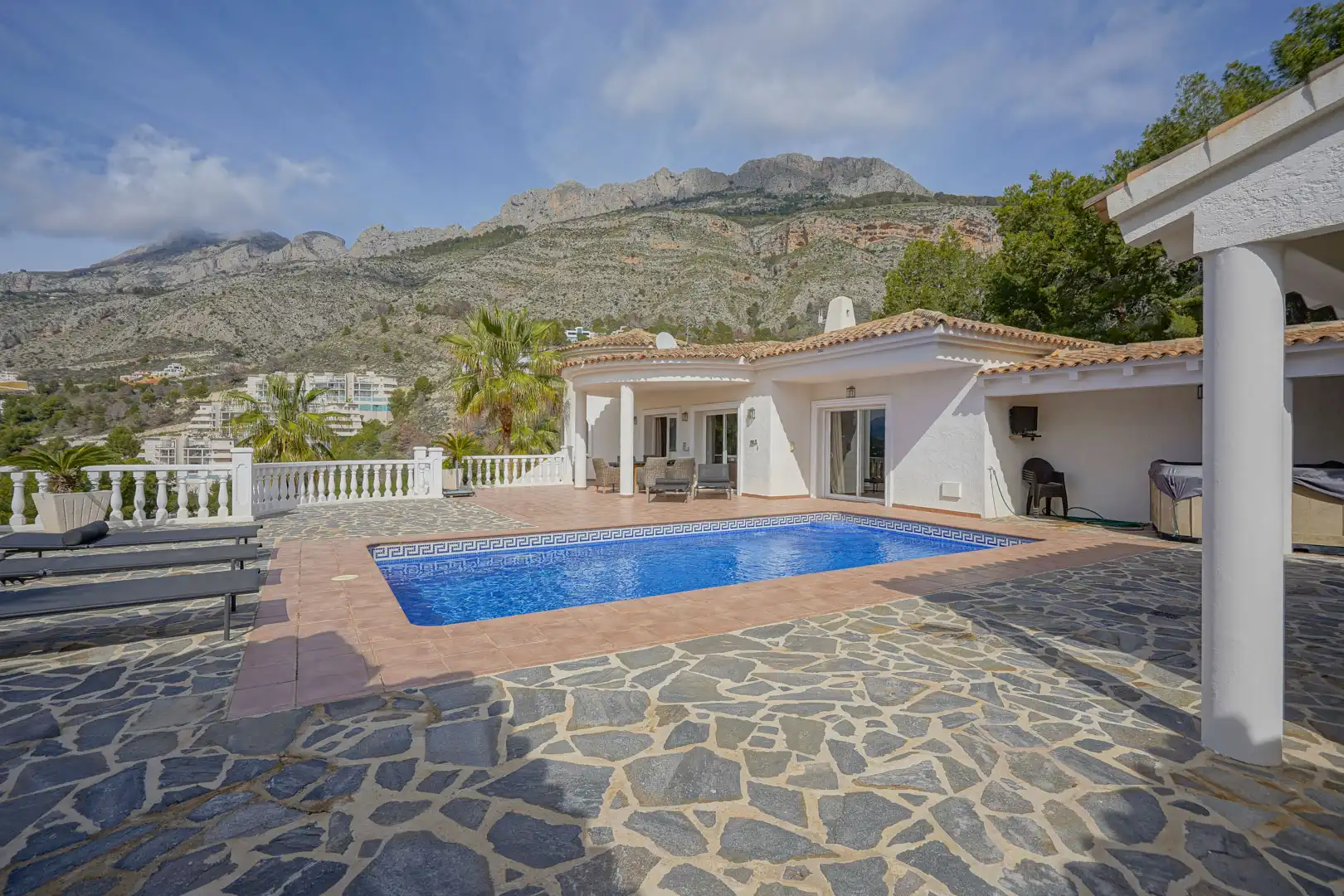 Exterior view of Houses for sale in Altea  with Air Conditioner, Heating and Terrace
