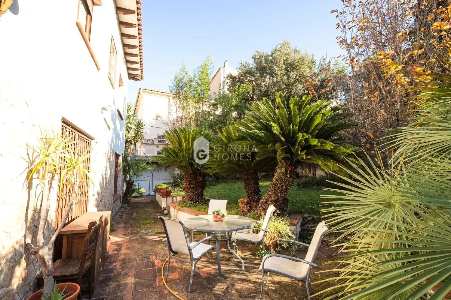 Jardín de Casa o chalet en venta en Girona con Aire acondicionado, Calefacción y Jardín privado